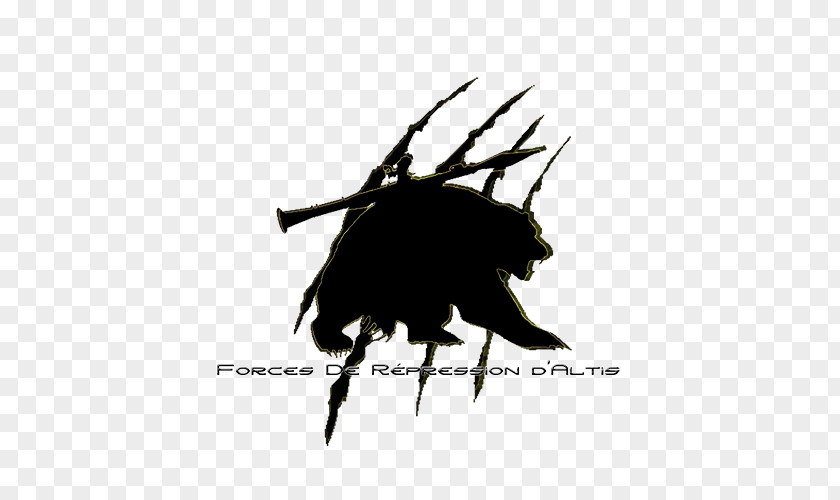 Insect Silhouette Black White PNG
