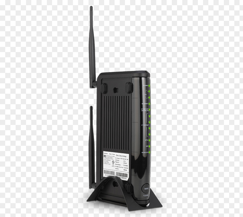 DSL Modem Actiontec Electronics Wireless Router Verizon FiOS MI424WR PNG