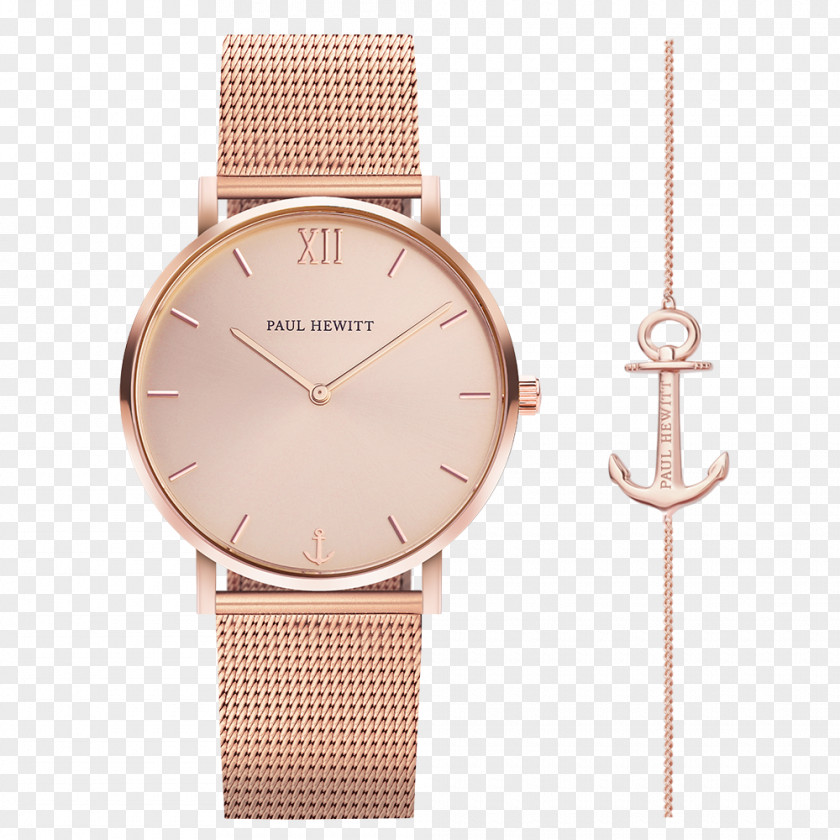 Female Anchor Paul Hewitt Sailor Line Watch Miss Ocean Jewellery Bracelet PNG