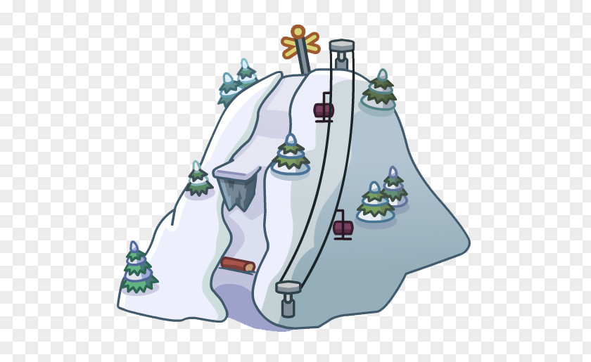 Penguin Club Map Location Mountain PNG