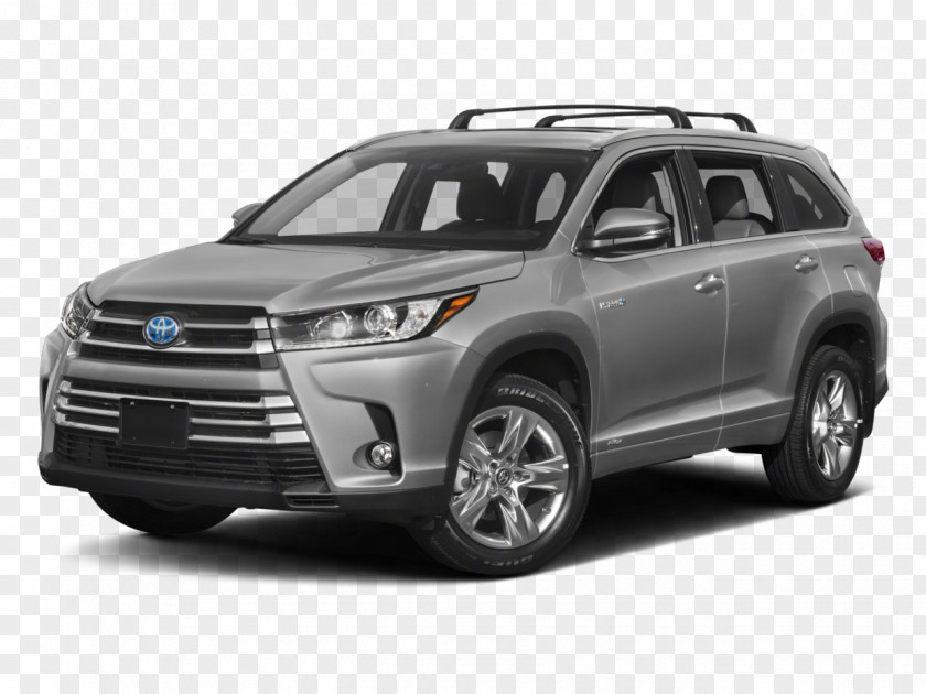 Toyota 2017 Highlander Hybrid XLE Car LE Limited PNG