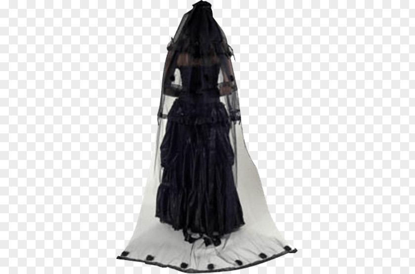 Veiled Woman Contemplate Dress Veil Headband Clothing Bride PNG