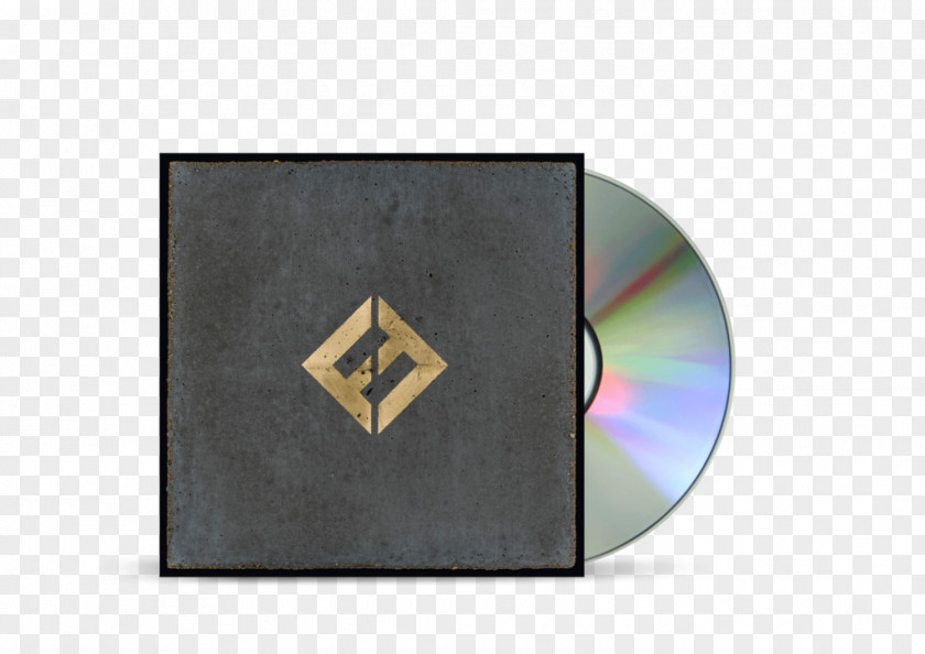 Concrete And Gold Foo Fighters Album Cover Compact Disc PNG