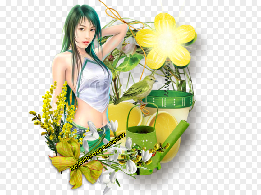 Lunapic Floral Design Download PNG