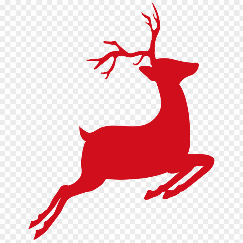 Elk Vector Graphics Reindeer Image Silhouette PNG