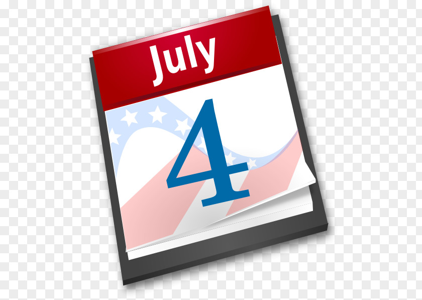 Free Fourth Of July Clipart United States Declaration Independence Day Calendar Clip Art PNG