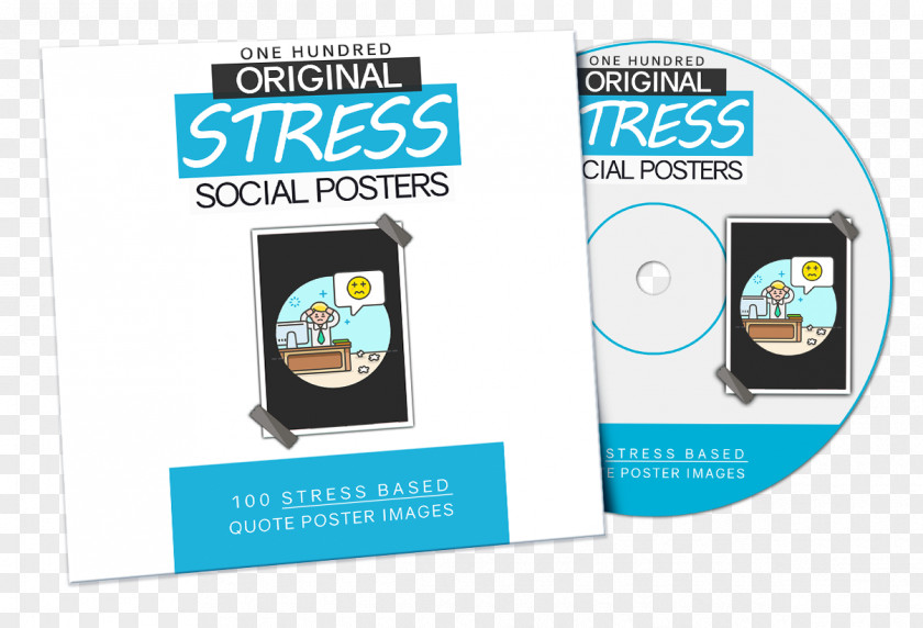Funny Stress Posters PDF Product Design Logo Brand Font PNG