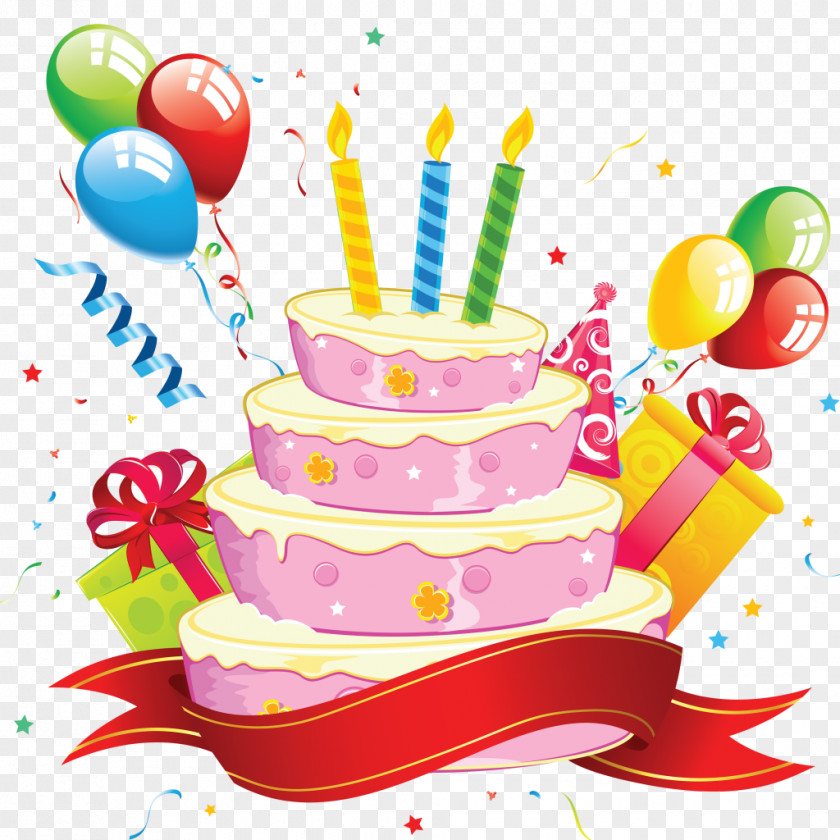 Happy Birthday Cake Cupcake Clip Art PNG