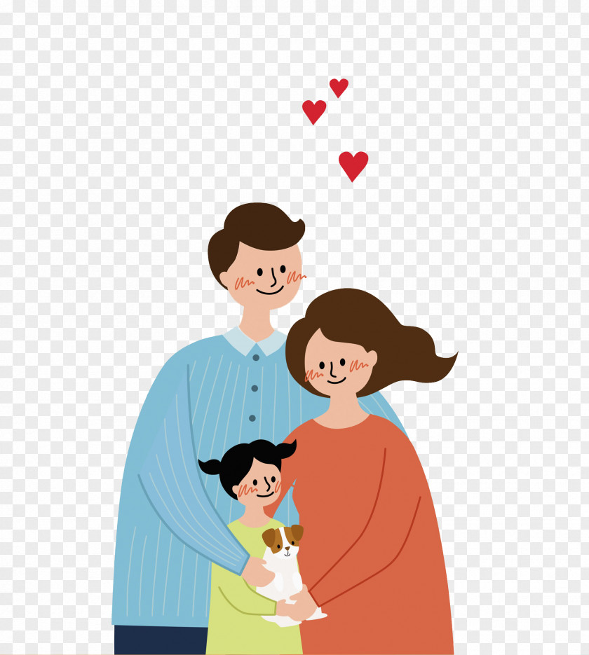 Happy Family Clip Art PNG