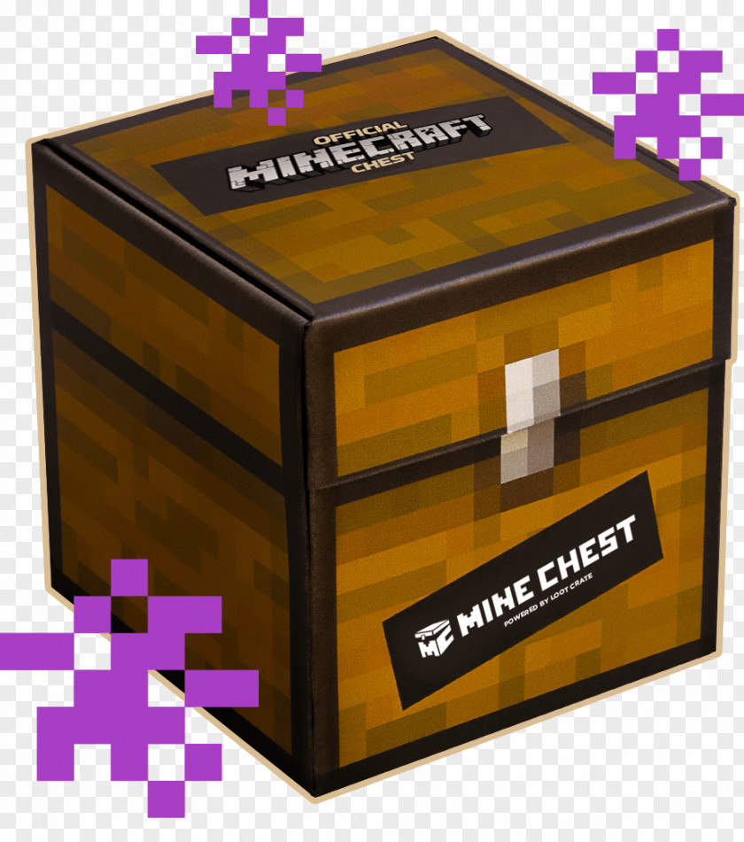 Loot Box Minecraft Subscription Crate PNG