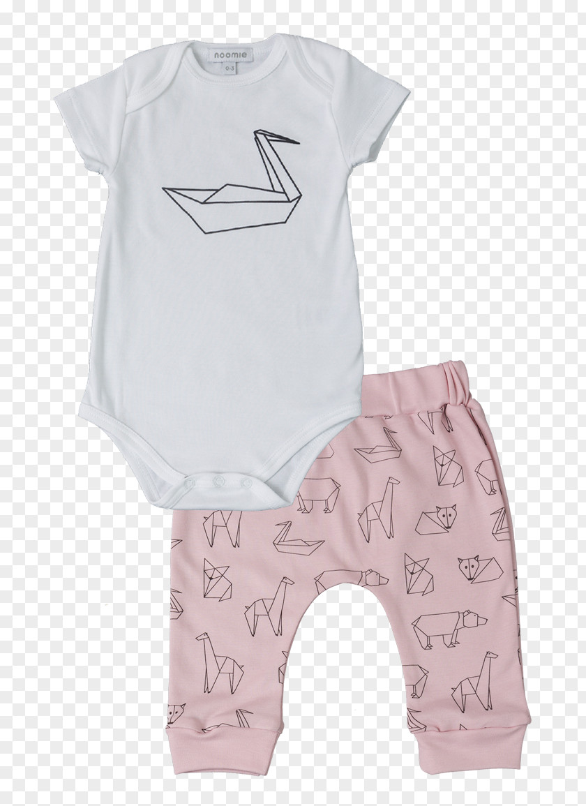 Pink Swan Baby & Toddler One-Pieces Sleeve Bodysuit PNG