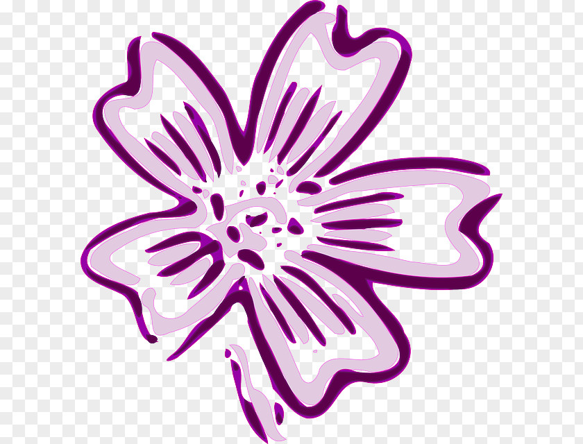 Purple Flower Violet Clip Art PNG