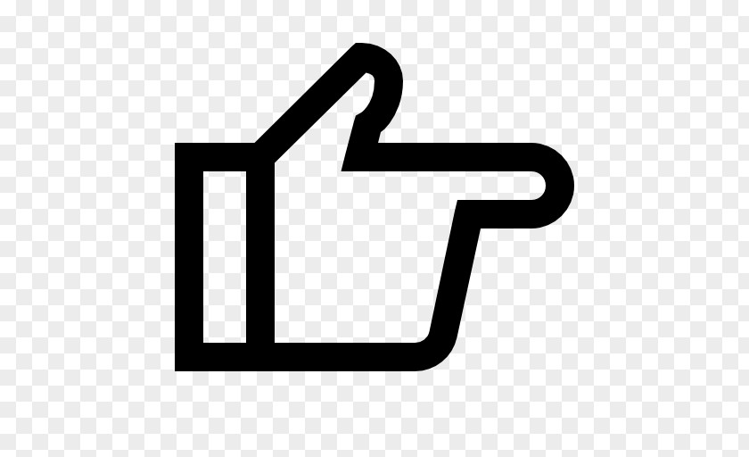 Right Hand Thumb Signal Like Button Clip Art PNG