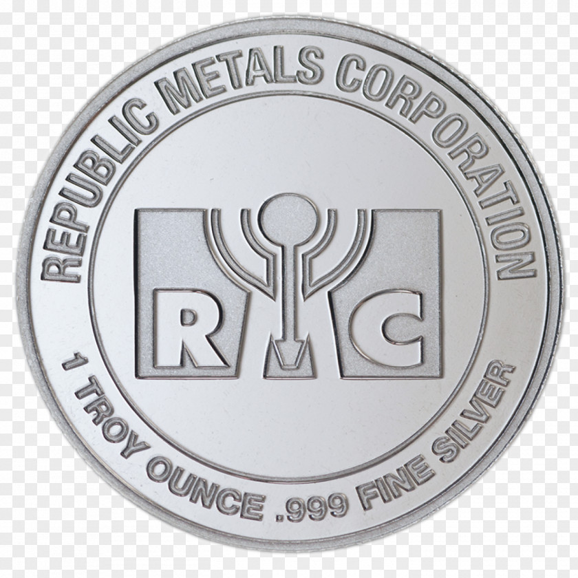 Silver Coin Republic Metals Corporation Bullion Precious Metal PNG