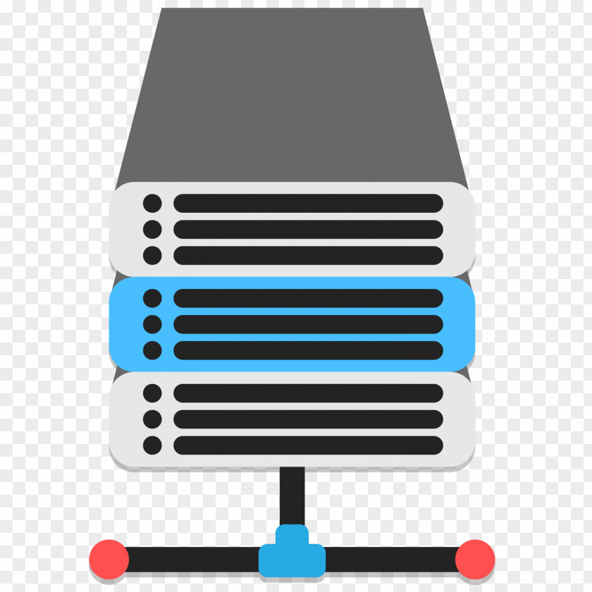 Vector Cartoon Website Server Rack Web Download Computer Network PNG