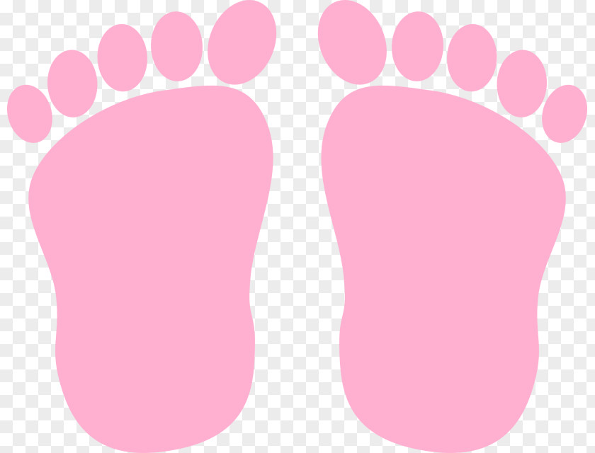 BABY SHARK Footprint Clip Art PNG