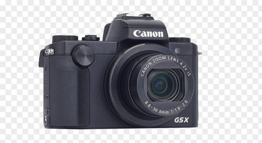 Camera Lens Canon PowerShot G5 X Digital SLR Photography PNG