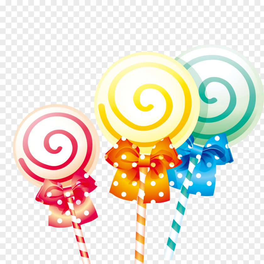 Cartoon Lollipop Hard Candy PNG