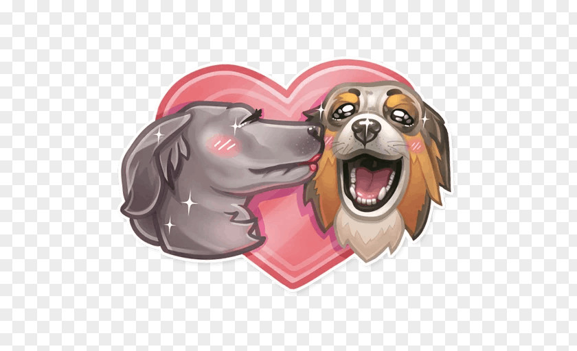 Dog Puppy Snout Telegram Sticker PNG