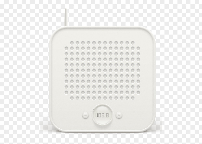 White Square Radio Broadcasting Download Icon PNG