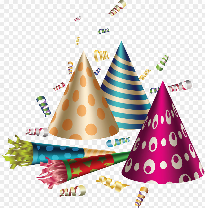 Carnival Party Hat Birthday Balloon Clip Art PNG