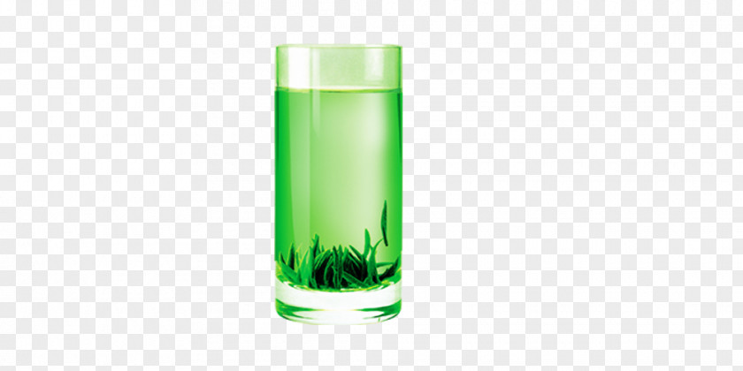 Drink Green Tea Glass PNG