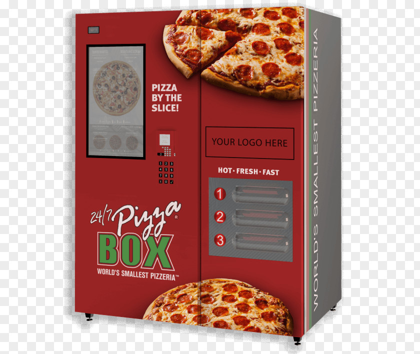 Pizza Box Fast Food Hut Vending Machines PNG