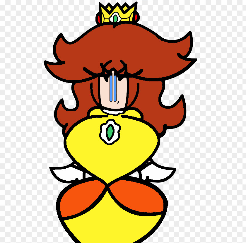 Princess Daisy Animated Cartoon Clip Art PNG