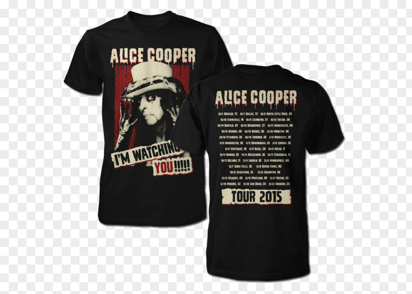 Alice Cooper Long-sleeved T-shirt Cincinnati Bengals PNG