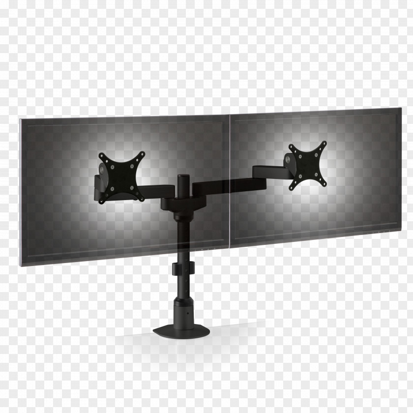 Computer Monitors Multi-monitor Flat Panel Display Liquid-crystal Articulating Screen PNG