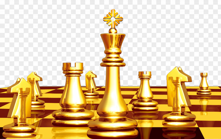 Golden Chess The Game Of Life Board PNG