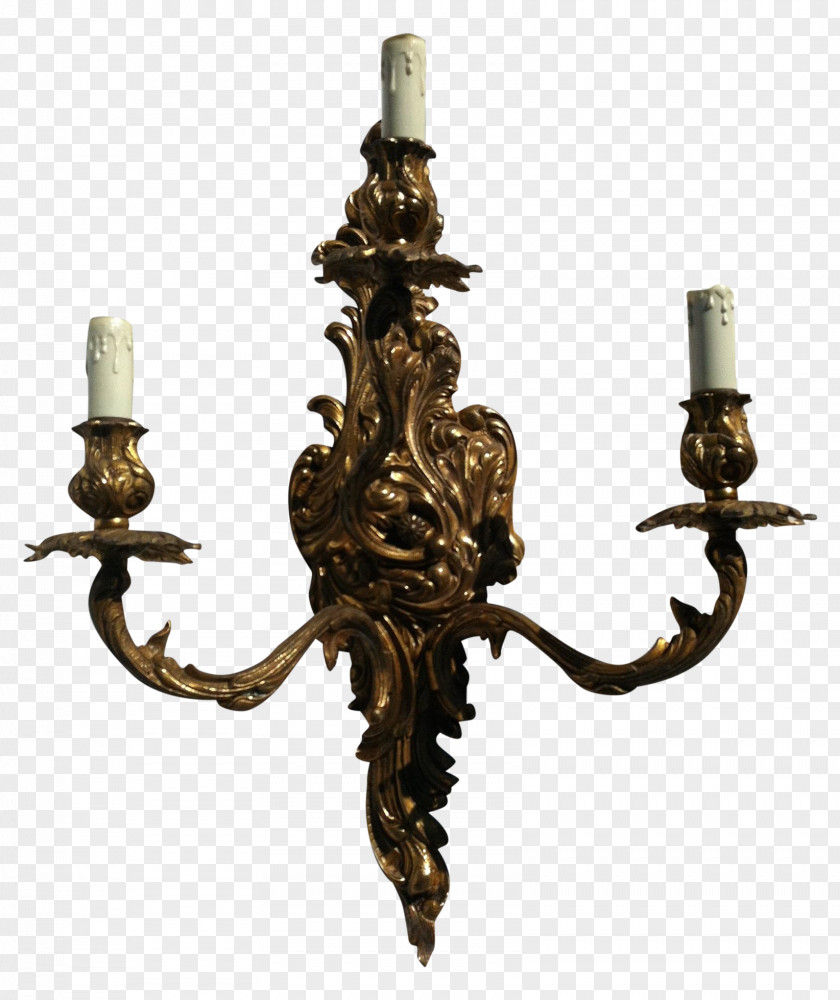 Light Fixture Sconce Bronze Candelabra PNG