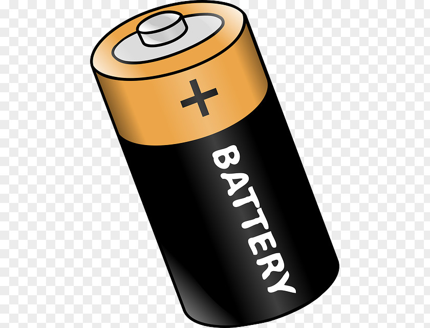 Battery Cartoon Clip Art Electric Dry Cell Drawing PNG