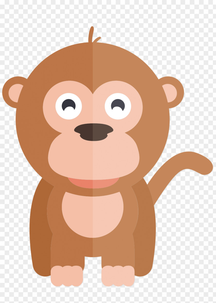 Cartoon Monkey Clip Art PNG