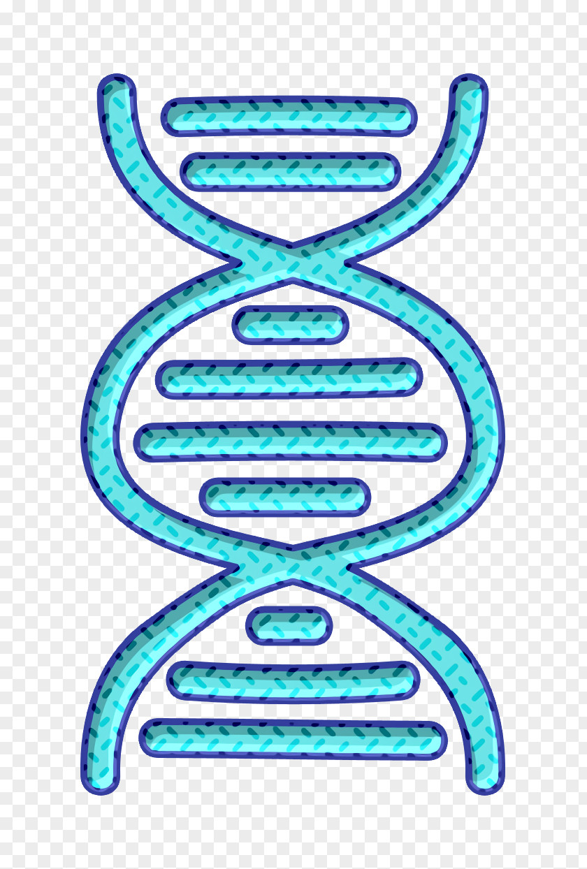 Dna Icon Hand Drawn DNA Symbol PNG