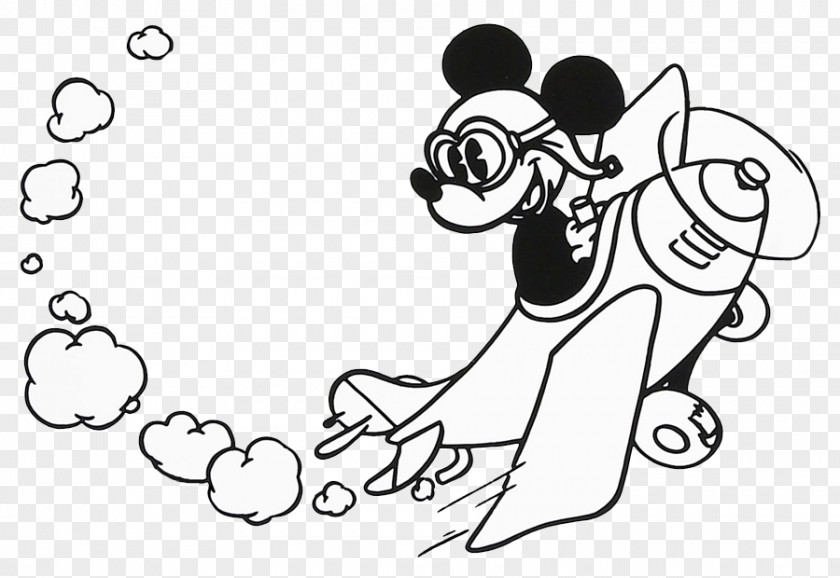 Free Dragonfly Clipart Mickey Mouse Minnie Black And White Clip Art PNG