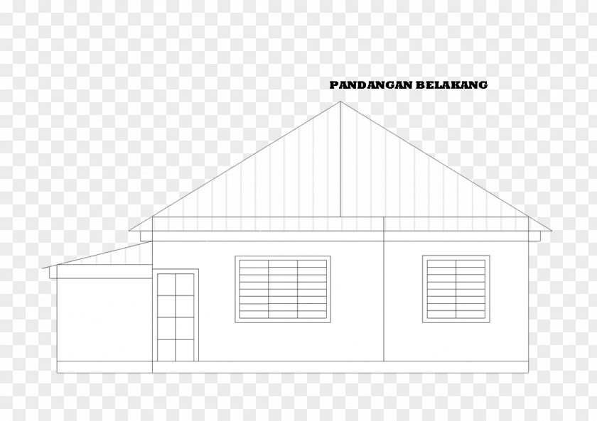 Rumah Kampung House Architecture Shed Facade Property PNG