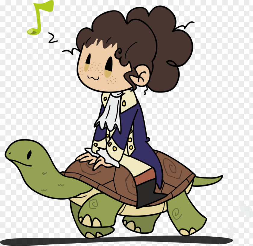 Turtle Hamilton Fan Art Drawing PNG