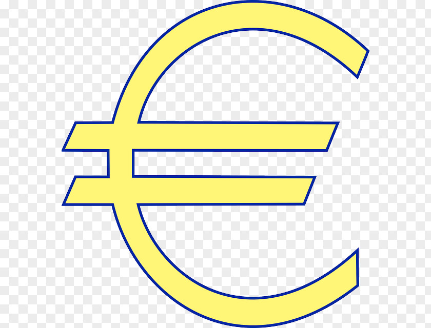 Cartoon Europe Euro Sign Currency Symbol Banknotes Money PNG