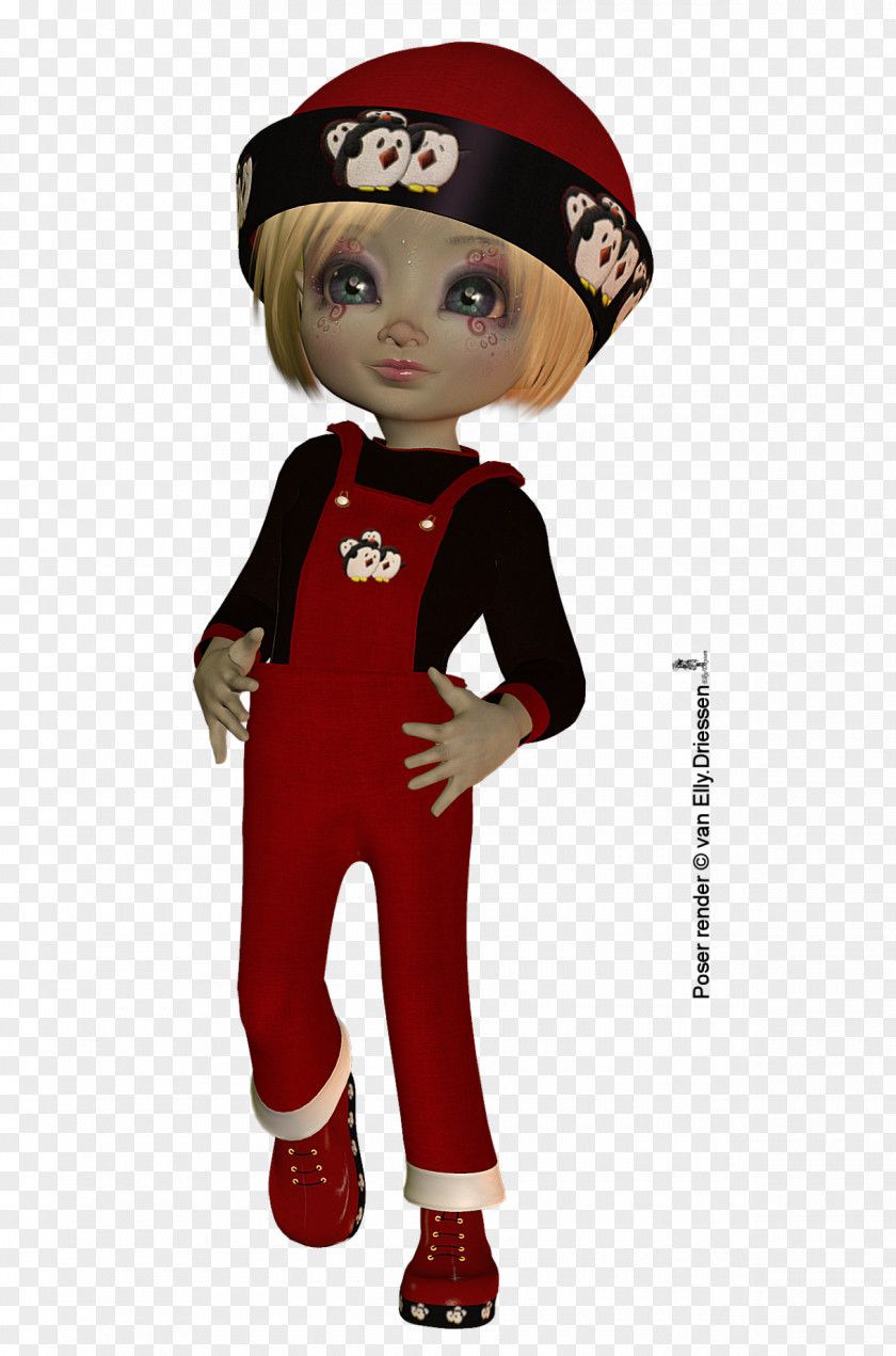 Doll Mascot Cartoon Toddler Character PNG