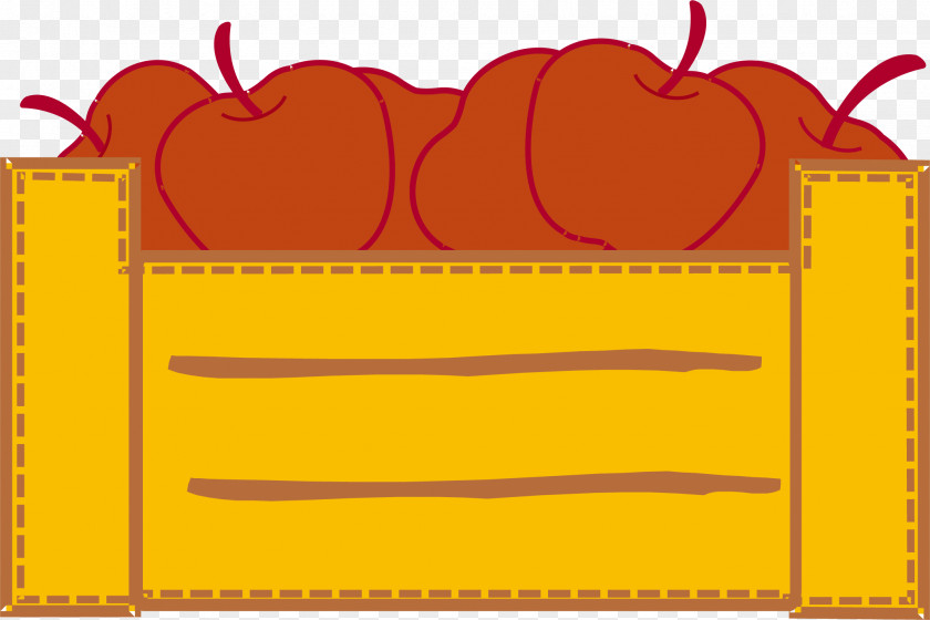 A Basket Of Apples With Vector The PNG