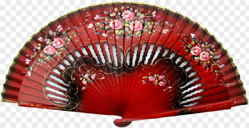 Abanico Hand Fan PNG