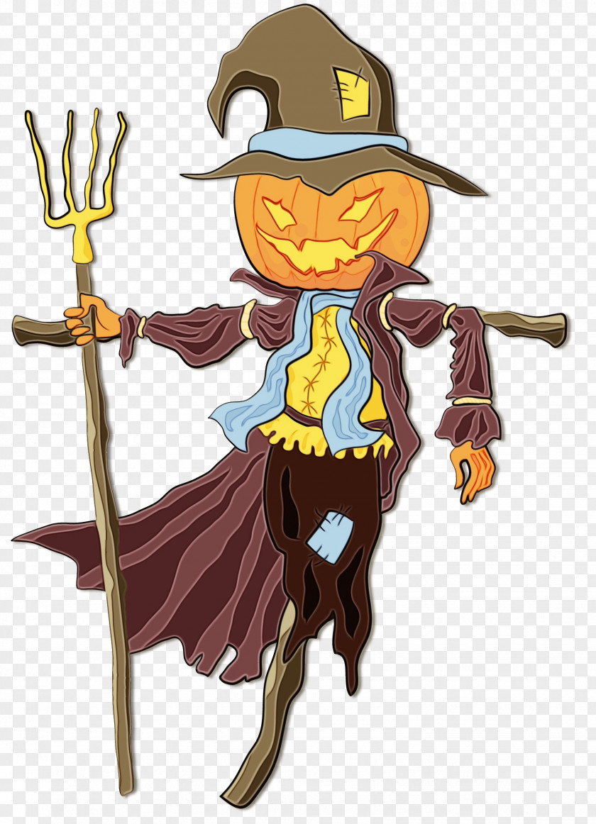Bard Scarecrow Costume Cartoon PNG