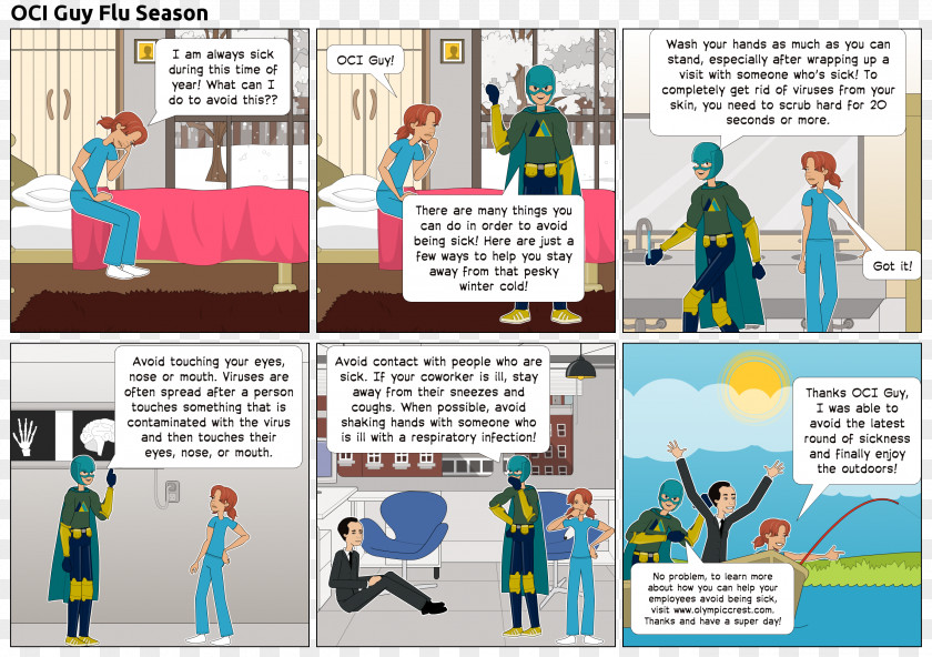 Oci U Magli Flu Season Influenza Common Cold Health Comics PNG