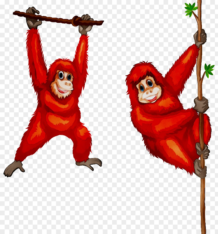Orangutan Monkey Chimpanzee Gorilla Clip Art PNG