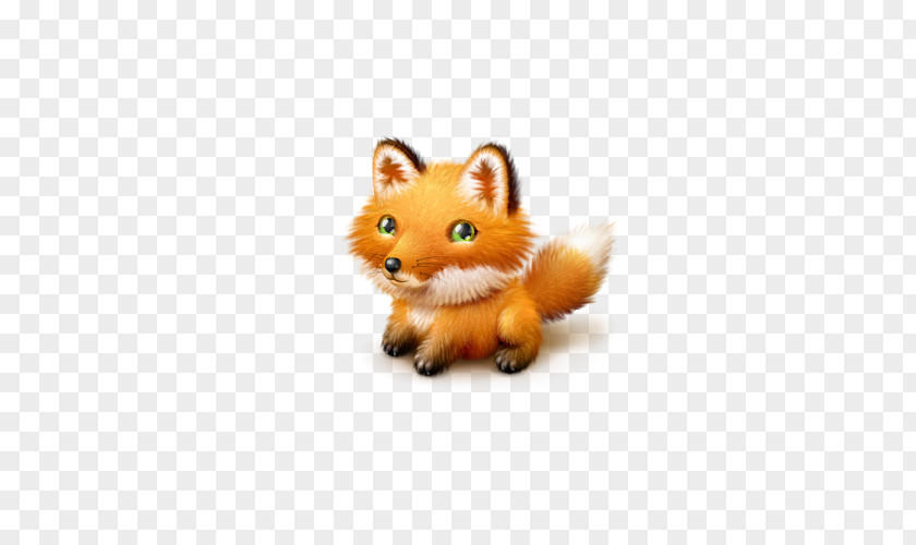 Toy Fox Icon Design PNG