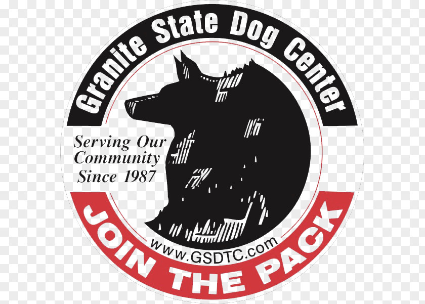 Training Center Granite State Dog German Shepherd Logo Organization Font PNG