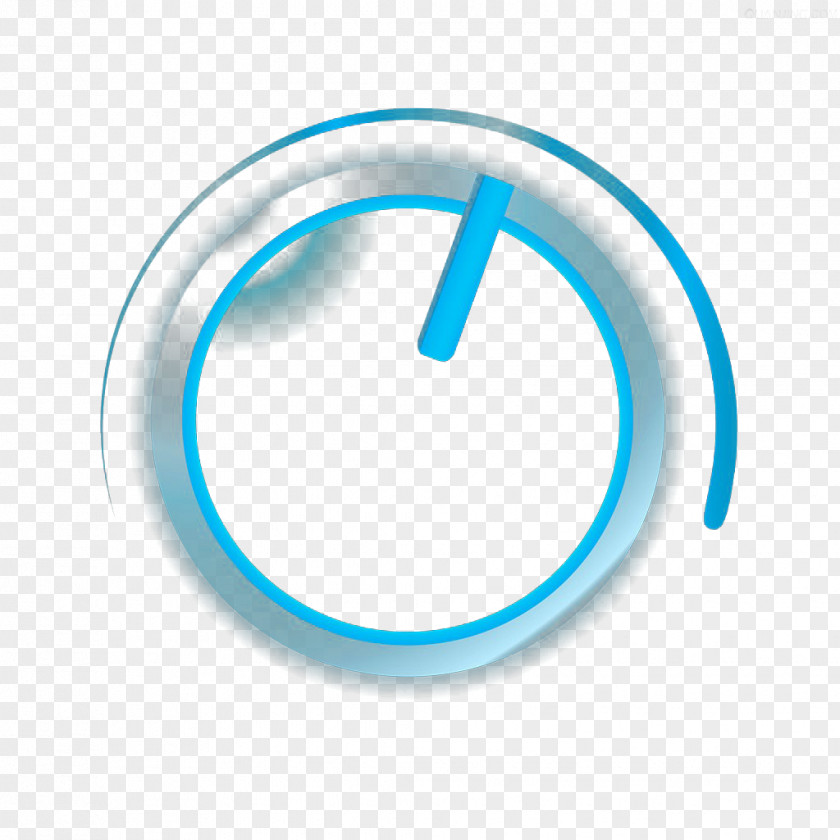 Blue Led Light Button Light-emitting Diode PNG