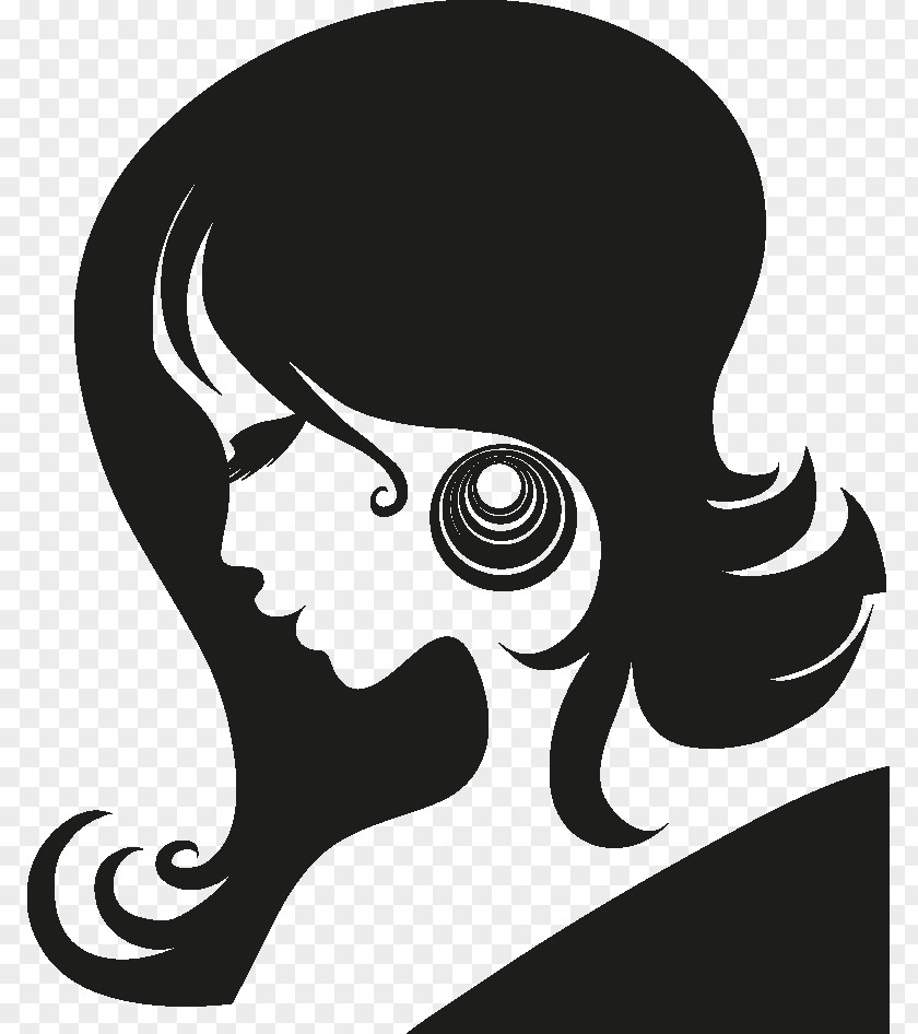 Bunny Face Silhouette Png Head International Women's Day Woman Girl Power Feminism PNG