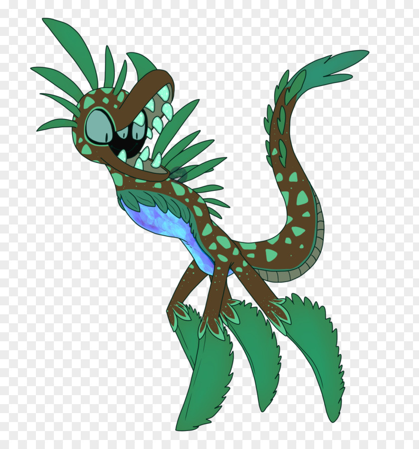 Dragon Reptile Plant PNG